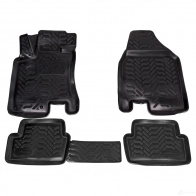 Ковры (3D с подпят.) для Nissan Qashqai (07-14) 4 шт., выс.борт, полимер., черн. AIRLINE 1438173159 acmps89 A08 7M