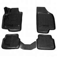 Ковры (3D с подпят.) для VW Tiguan (07-16) 4 шт., (крепеж), выс.борт, полимер., черн. AIRLINE 1438173161 2 D0PY66 acmps91