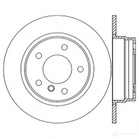 Тормозной диск BARUM 59T XK 4006633325387 bar10202 2814298 - Изображение 2