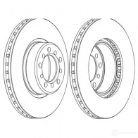 Тормозной диск BARUM 44J 4H 2814485 bar28102 4006633344098 - Изображение 2