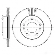 Тормозной диск BARUM Nissan Serena (C23) 1 Минивэн 1.6 97 л.с. 1993 – 2001 bar26108 4006633329934 OMVU S