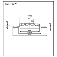 Тормозной диск ALLIED NIPPON ADC1001V 1441277143 48 XYLIE