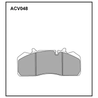 Тормозные колодки барабанные, комплект ALLIED NIPPON ACV048 1441277829 UQ1 T9