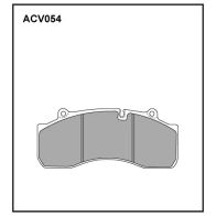 Тормозные колодки барабанные, комплект ALLIED NIPPON ACV054 1441277890 2SQ4 4O