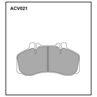 Тормозные колодки барабанные, комплект ALLIED NIPPON 1441277982 ACV021 C3B8O 0