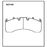 Тормозные колодки барабанные, комплект ALLIED NIPPON SP1YYW Y 1441278190 ACV108