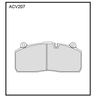 Тормозные колодки барабанные, комплект ALLIED NIPPON G40N 4 1441278198 ACV207