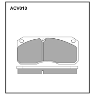 Тормозные колодки барабанные, комплект ALLIED NIPPON 1441278288 T3 UMN ACV010