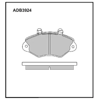 Тормозные колодки дисковые, комплект ALLIED NIPPON 5J5 QGQ 1441279567 ADB3924