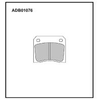 Тормозные колодки дисковые, комплект ALLIED NIPPON ADB01076 K7T LT 1441279971