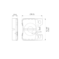 Тормозные колодки дисковые, комплект ALLIED NIPPON ADB0226 O TKHF 1441280177