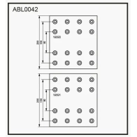 Тормозные накладки, башмаки ALLIED NIPPON 1441280637 8Q THZXK ABL0042