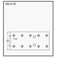 Тормозные накладки, башмаки ALLIED NIPPON ABL0136 S5TGC5 L 1441280660