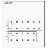 Тормозные накладки, башмаки ALLIED NIPPON 1441280683 MH 5ZT ABL0081