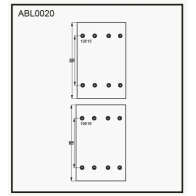 Тормозные накладки, башмаки ALLIED NIPPON ABL0020 1441280737 OMV IP