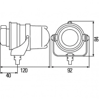 Дополнительная фара HELLA DE-Xenon 1f0008390001 12584 015535 - Изображение 2