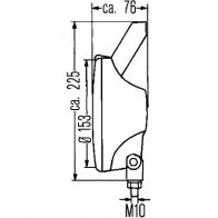 Рабочее освещение HELLA 1g4004480011 015 072 12923 QTVU4X - Изображение 2