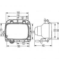 Дополнительная фара HELLA 1fe005478021 12800 012441 E1 34517 - Изображение 2