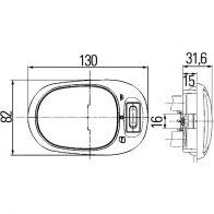 Подсветка салона HELLA 4082300289800 14949 2JA 964 916-001 J Y45OM2 - Изображение 4