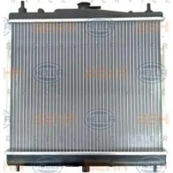 Радиатор охлаждения двигателя HELLA 47185 8mk376790521 U00CT _BEHR HELLA SERVICE_ - Изображение 4