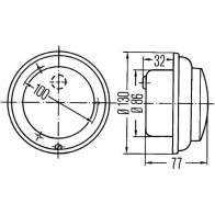 Стоп-сигнал HELLA E1 11551 2da001240341 14638 022031 - Изображение 2