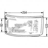 Поворотник HELLA 14162 E1 42680 2BA 004 119-001 021275 - Изображение 2