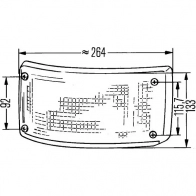 Индикатор HELLA 1HLH2C E1 42749 14184 2ba005603011 - Изображение 2
