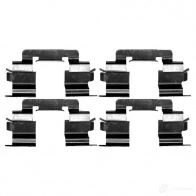 Ремкомплект колодок HELLA 47AQA 8dz355202641 Mercedes A-Class K00 99