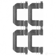 Ремкомплект колодок HELLA VFPH95 K 0330 Hyundai Elantra (HD) 4 2005 – 2010 8DZ 355 204-391