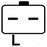 Генератор HELLA 35653 8el011710401 CA 1470IR RHGQYP1 - Изображение 5
