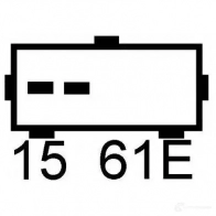 Генератор HELLA 8el737860001 FSSDPQ CA1580I R 37287 - Изображение 5