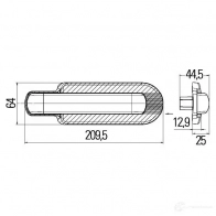 Дополнительная мигалка HELLA 14576 4082300408850 JLG 5P 2BM 011 788-001 - Изображение 2