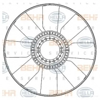Тормозной суппорт HELLA 8ac355396571 HNXO5Y 24322 AC965 7 - Изображение 2