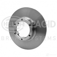 Тормозной диск HELLA AW0CT 30570 5280 1 8DD 355 100-031 - Изображение 2