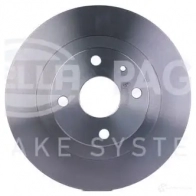 Тормозной диск HELLA 5430 2 ZEYA691 31652 8DD 355 110-861 - Изображение 2