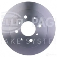 Тормозной диск HELLA 8DD 355 117-871 G9ORD 32346 5504 0 - Изображение 2