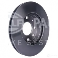 Тормозной диск HELLA 9DV3X 54 334 31700 8DD 355 111-341 - Изображение 4
