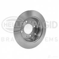 Тормозной диск HELLA 543 09 QH84ZOC 8DD 355 110-941 31660 - Изображение 3