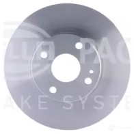 Тормозной диск HELLA 8DD 355 106-491 31216 83NWCS 50 255 - Изображение 2