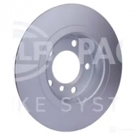 Тормозной диск HELLA 32781 55387 PRO BYPPP9 8DD 355 123-001 - Изображение 4