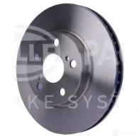 Тормозной диск HELLA OW75L 8DD 355 110-911 31657 543 06 - Изображение 3