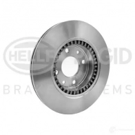 Тормозной диск HELLA 528 21 30695 8DD 355 101-281 WVQZV5W - Изображение 3