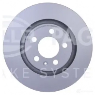 Тормозной диск HELLA 8dd355127301 53954P RO_HC AXXSX 1193339043 - Изображение 2