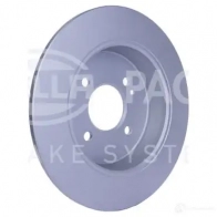 Тормозной диск HELLA 8E2Z5 8DD 355 118-501 55422 PRO 32407 - Изображение 4