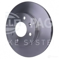 Тормозной диск HELLA 8DD 355 112-791 P8793C 5447 1 31845 - Изображение 3