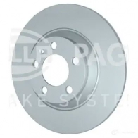 Тормозной диск HELLA 1437478608 8DD 355 132-701 XKR 42 - Изображение 2