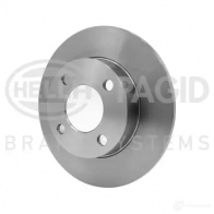 Тормозной диск HELLA 43X4X 8DD 355 100-621 5391 6 30629 - Изображение 2