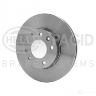 Тормозной диск HELLA 8DD 355 108-161 50 353 FW6YAKN 31383 - Изображение 2