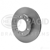 Тормозной диск HELLA 31086 8DD 355 105-191 53 629 CUOD6 - Изображение 2
