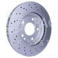 Тормозной диск HELLA IVKG5Q 8DD 355 110-211 31587 54244 PRO - Изображение 4